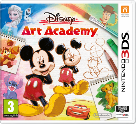 Disney Art Academy cover / jaquette
