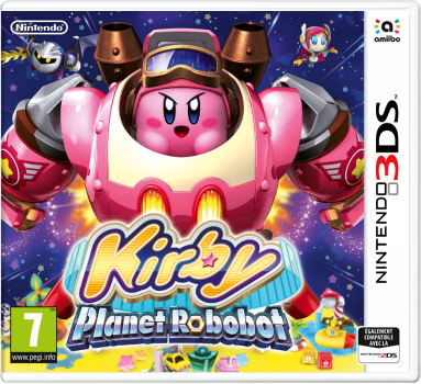 Test, jaquette Kirby Planet Robobot