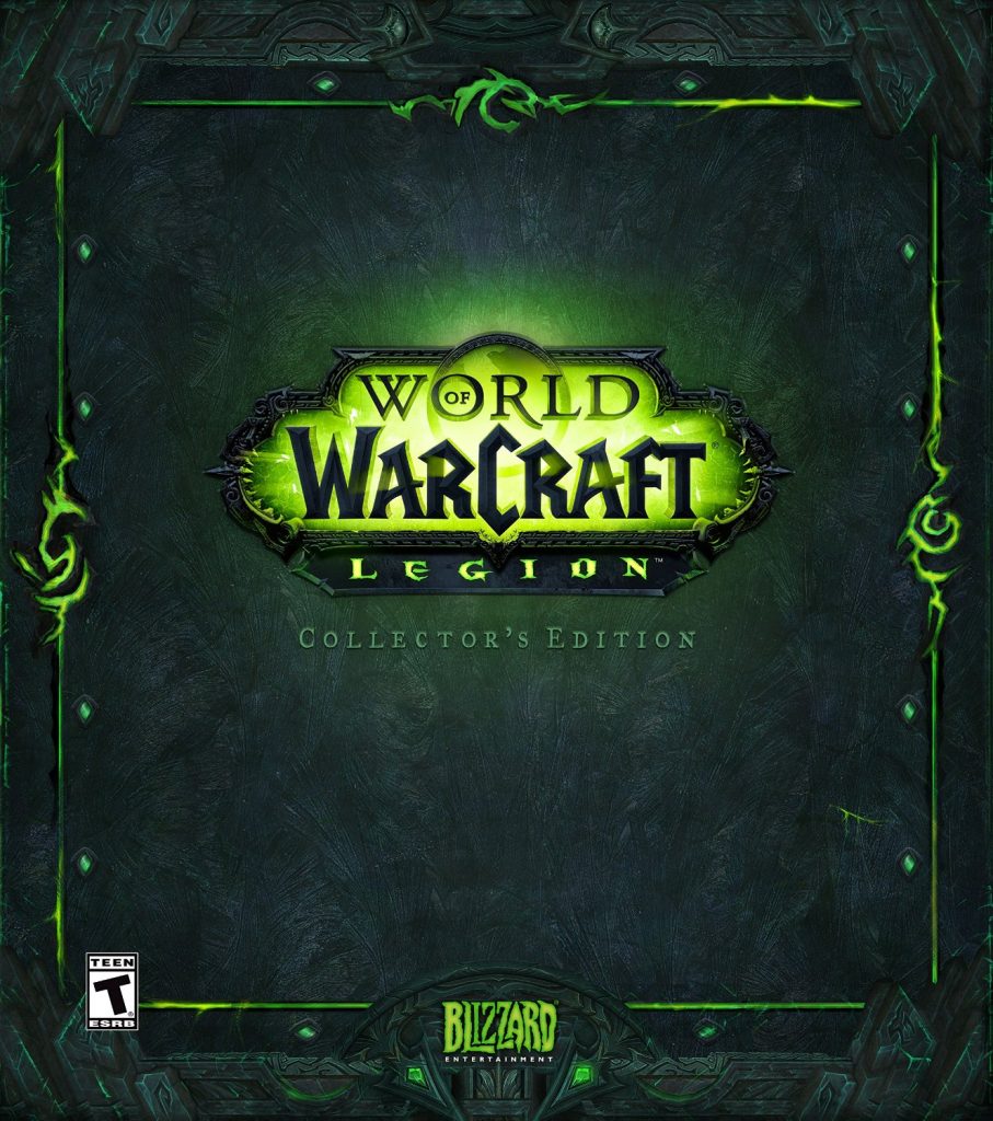 jaquette de Wolrd of Warcraft Légion