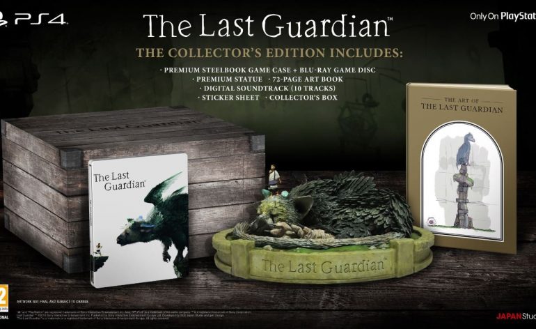 Contenu de l'édition collector de The Last Guardian