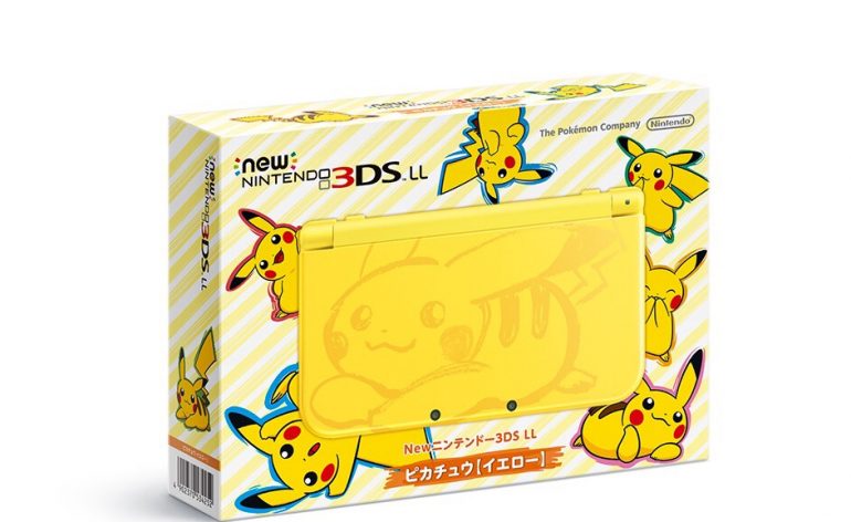 console New 3DS XL Pikachu Pokémon