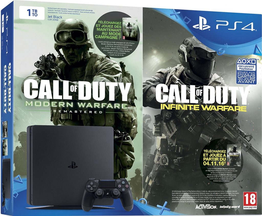 Pack PS4 Slim Call of duty