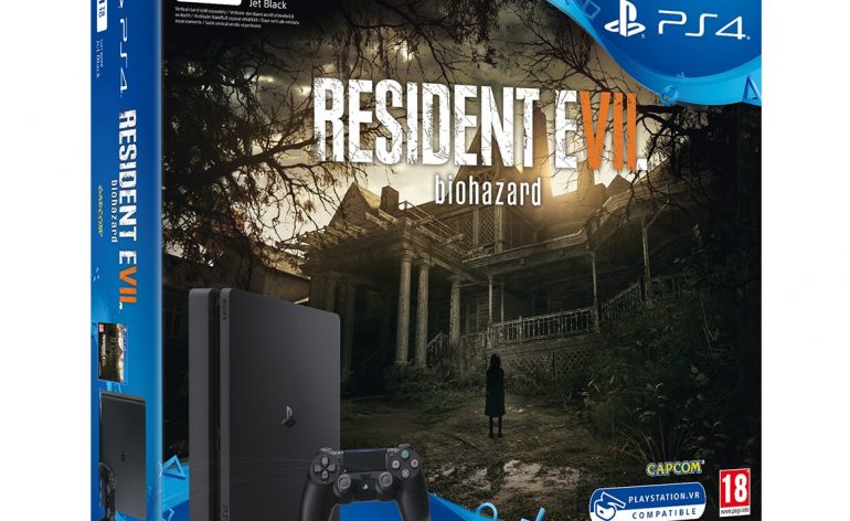 Nouveau pack PS4 slim RE7