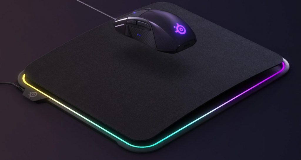 QcK Prism - Un tapis de souris haut en couleur par SteelSeries