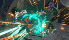 My Hero One’s Justice 2 gameplay double-screen sur la #PGW