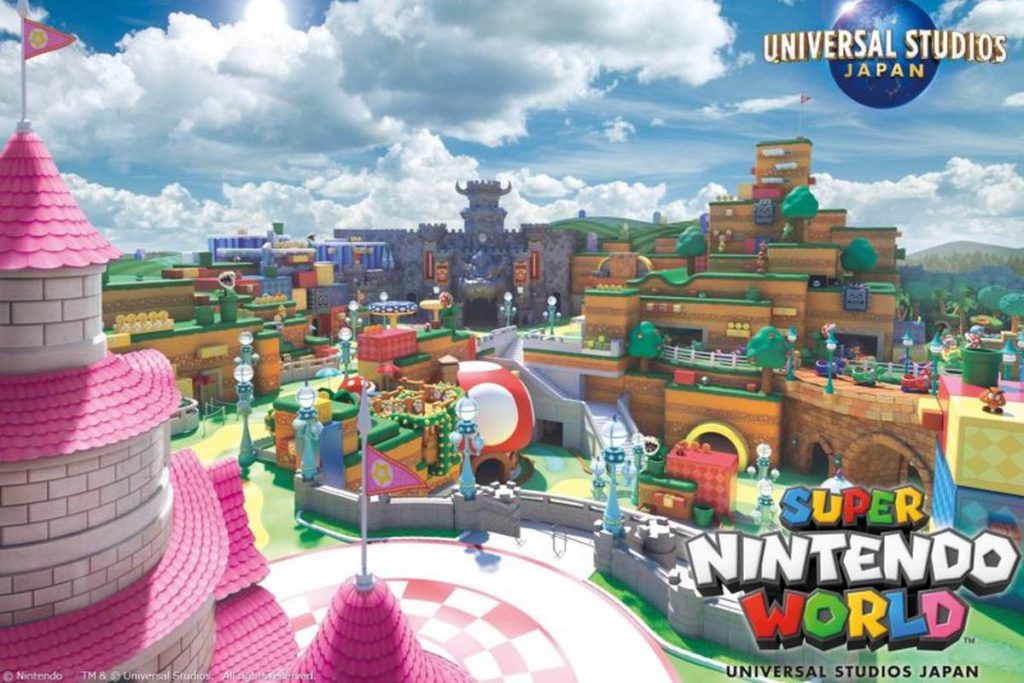 Super Nintendo World : une affiche de promotion