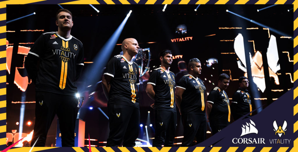 Team Vitality : des joueurs de l'équipe lors d'une compétition