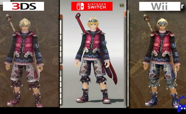 Xenoblade chronicles switch vs wii, vs 3ds