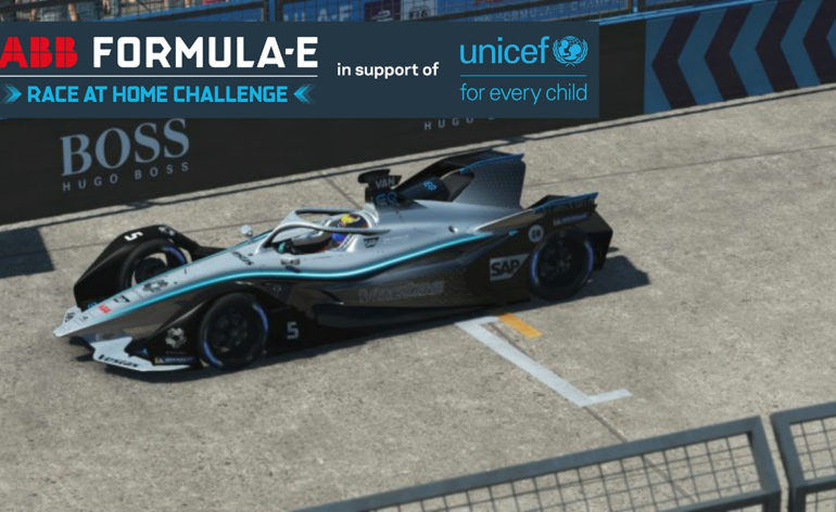 Formule E : La voiture virtuelle de Stoffel Vandoorne sur RFactor2 lors des deux courses finales à New-York