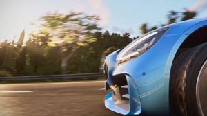 Avant d'une Mercedes