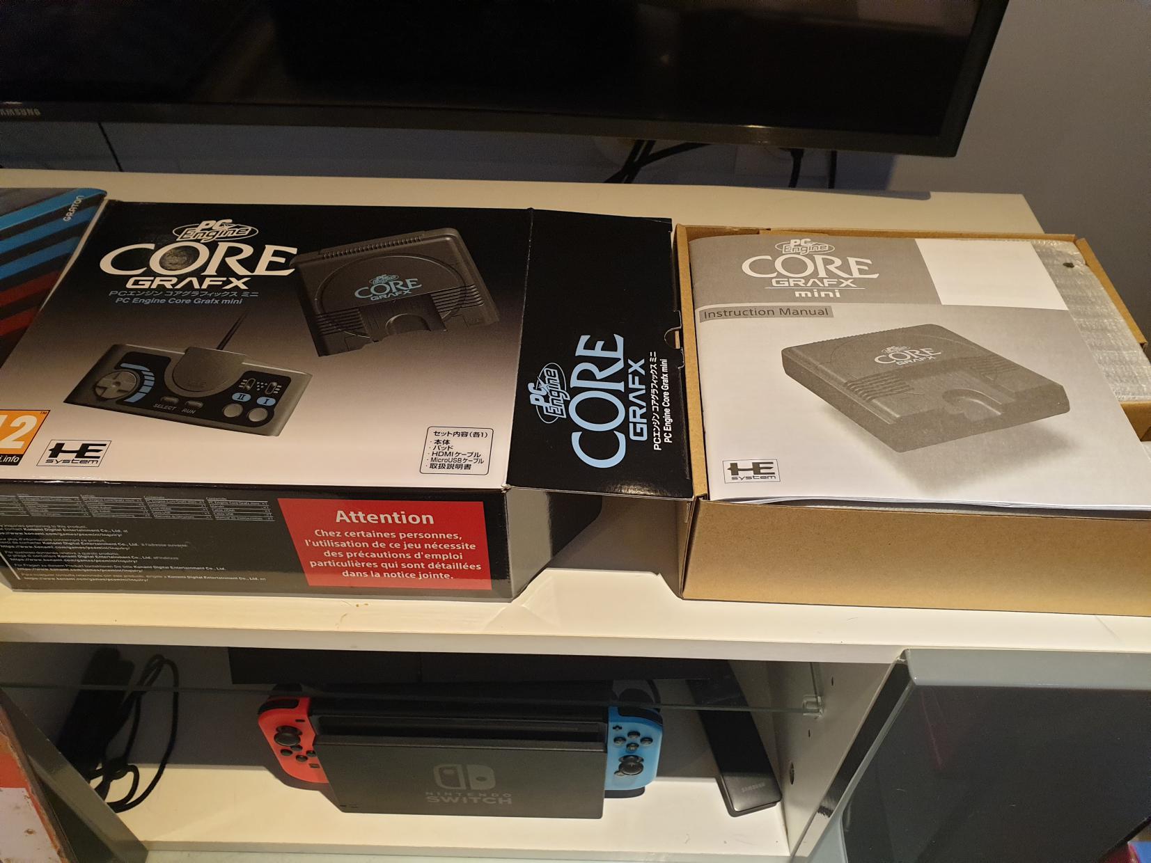 CoreGrafx Mini notre test en vidéo avec les jeux TurboGrafx et PC