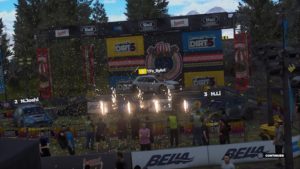 DiRT 5 : Podium après la course