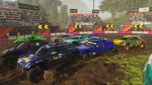 DiRT 5 : Premier virage d'une course