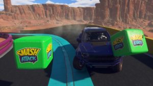 DiRT 5 : Un parcours créé du Playgrounds