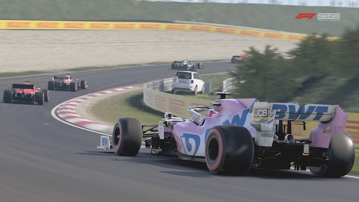 F1 Esports : Une Racing Point sur le circuit de Zandvoort dans F1 2020