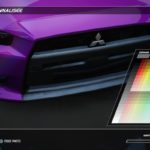 Need For Speed : Le menu de personnalisation de la peinture de son véhicule