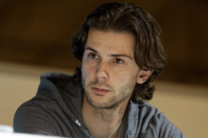 Donald Reignoux en conférence lors de Paris Manga 13 (crédit - Thesupermat)