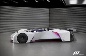 Ford : La Team Fordzilla P1 vue de côté