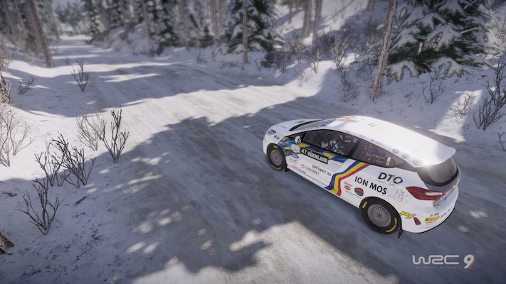 Esport WRC : une Fiesta Rally3 en Suède