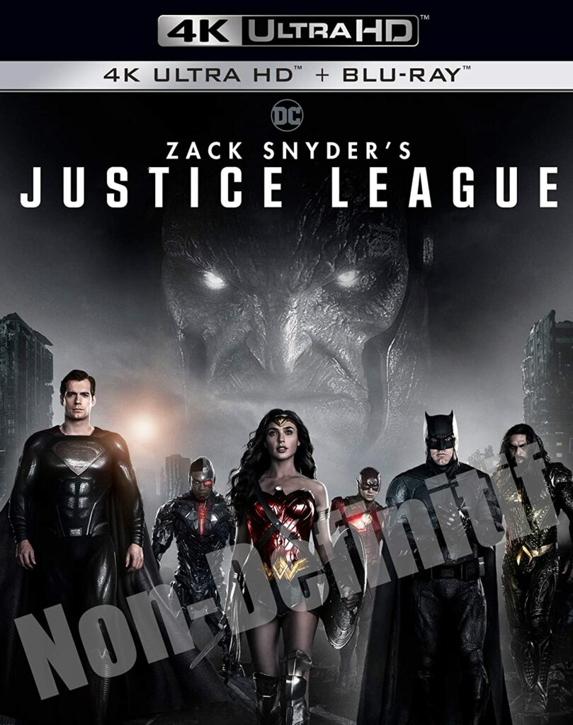justice league snyder cut blu-ray