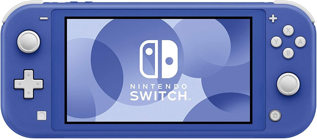 switch lite bleu foncé