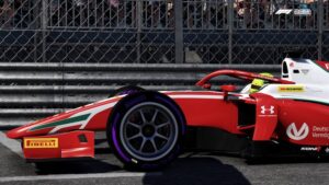 Mick Schumacher en Formule 2 dans F1 2021 à Monaco