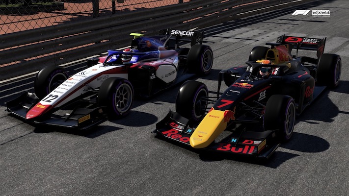 Yuki Tsunoda dans F1 2021 en Formule 2 à Monaco