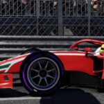 Mick Schumacher en Formule 2 dans F1 2021 à Monaco