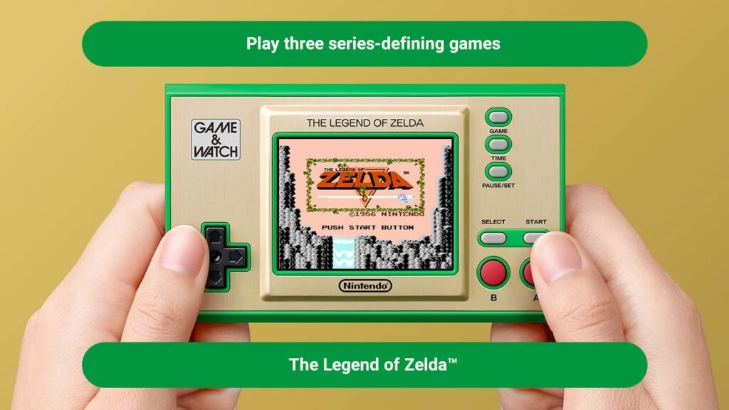 zelda game & watch