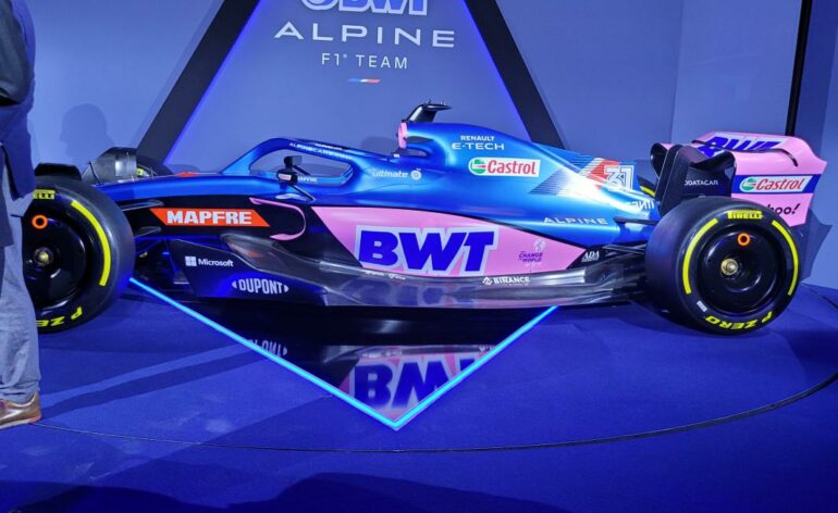 alpine F1 2022 A522