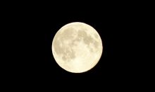 Vidéo. Vous avez manqué la super lune, la nuit dernière ? La voici.