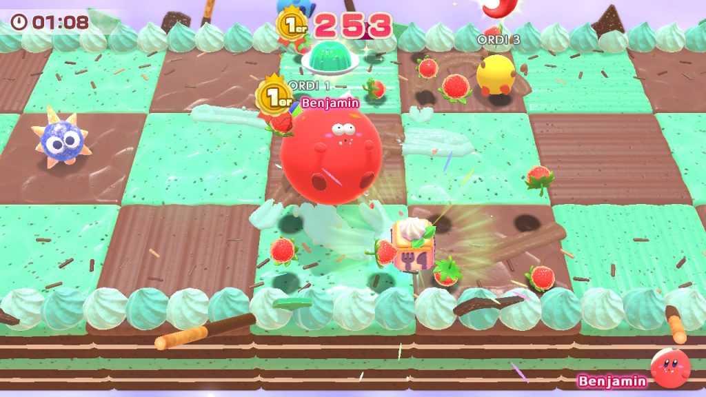 Kirby's Dream Buffet affrontement