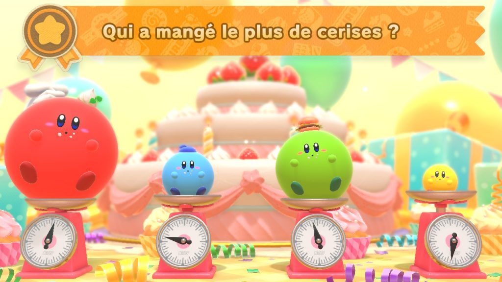 Kirby's Dream Buffet balance