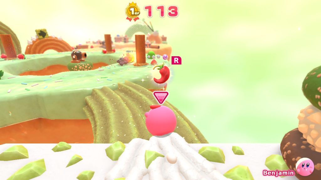 Kirby's Dream Buffet course