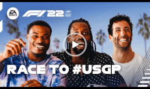 Les stars NBA et NFL face à 1 pilote de Formule 1 dans F1 2022, participez vous aussi  !