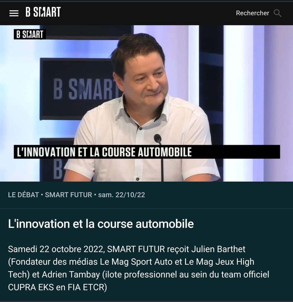 Julien Barthet, B Smart (Smart Futur)