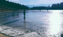 Vidéo. Héroïque sauvetage, 1 enfant sorti de l’eau d’un lac gelé par la Police