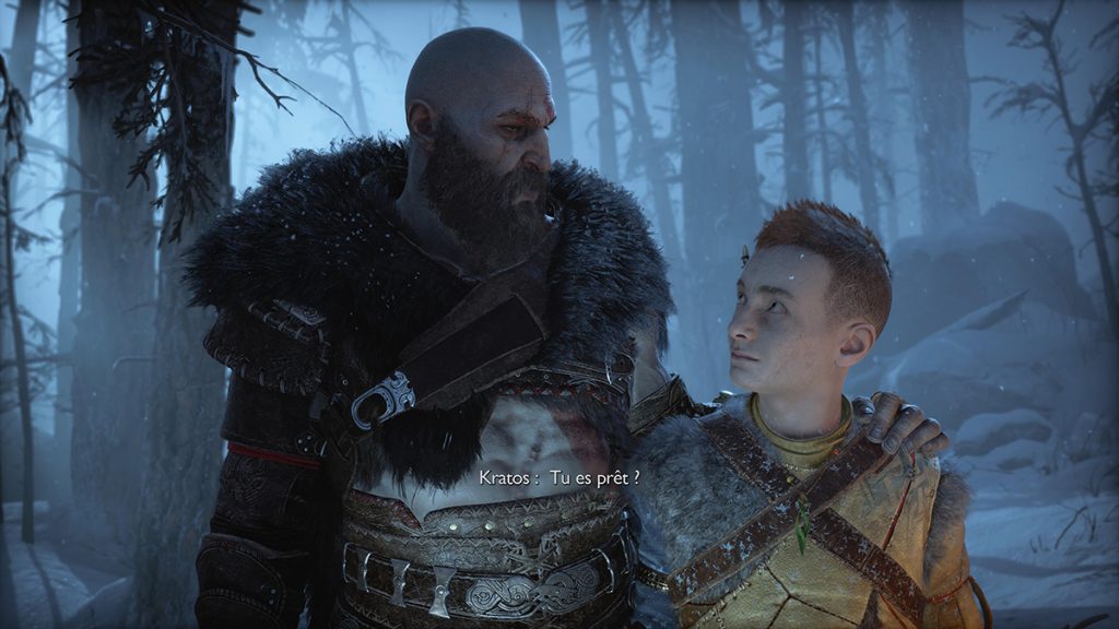 God of War Ragnarök Kratos et Atreus