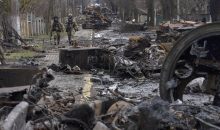 Vidéo. Ce drone ukrainien (vue 1e personne) lâche 1 bombe et explose 1 Tank russe