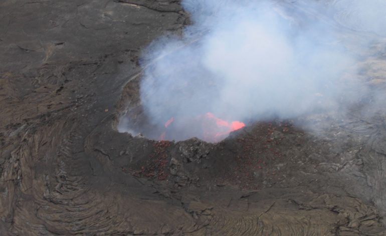 vidéo volcan