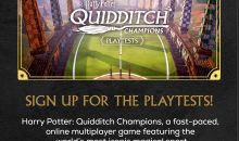 Testez Harry Potter: Quidditch Champions en avant-première, inscriptions ici