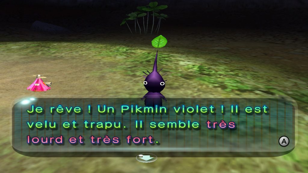 La découverte d'un nouveau Pikmin