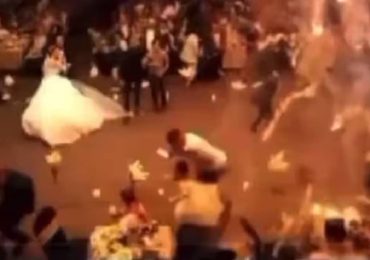vidéo-feu-incendie-mariage-iraq