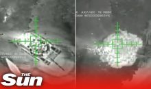 Vidéo. Attaque de drone ukrainien : des tanks russes explosent !
