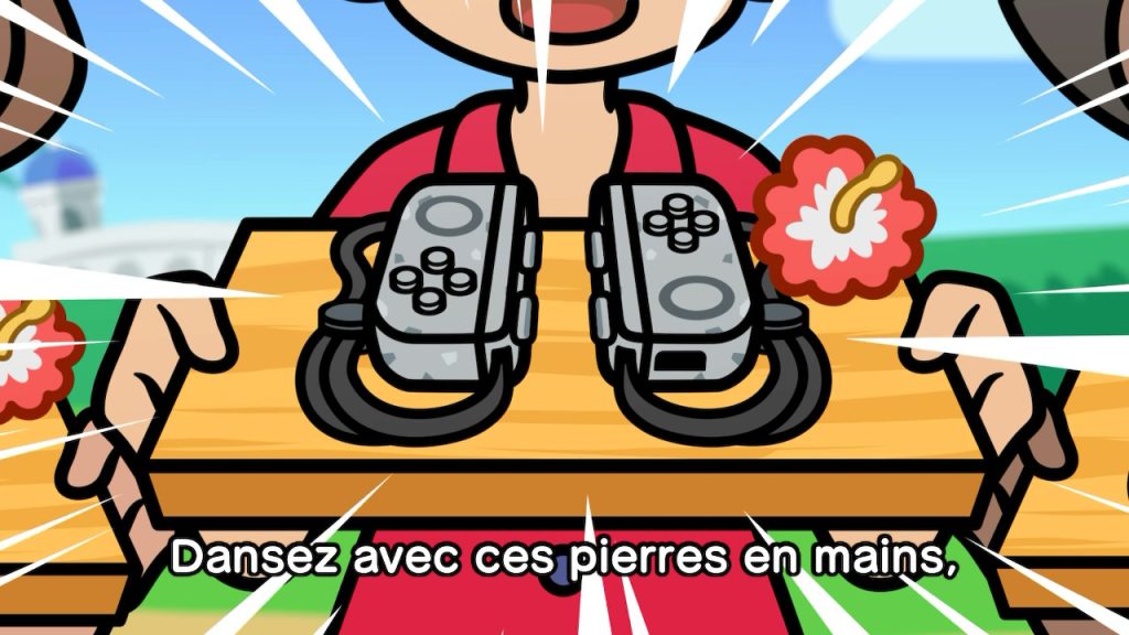 Les fameux Posolithes dans WarioWare: Move It!