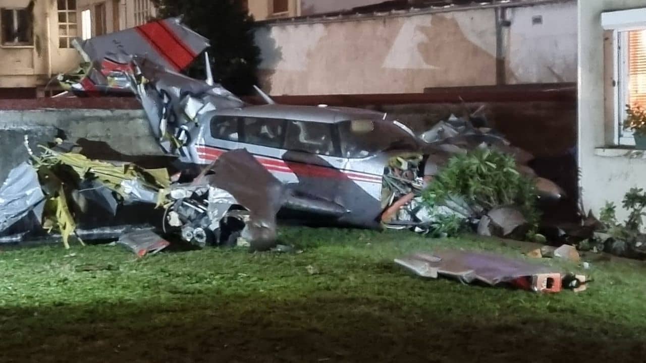 Vidéo. Crash impressionnant à Villejuif un avion s’écrase dans un