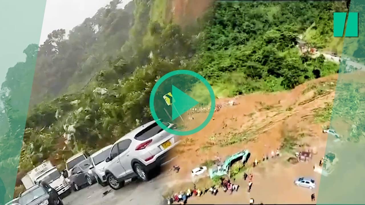 Vidéo. Images terrifiantes : un glissement de terrain meurtrier fait ...