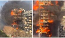 Vidéo. Incendie meurtrière en Espagne : un immeuble de 14 étages dévasté par les flammes !
