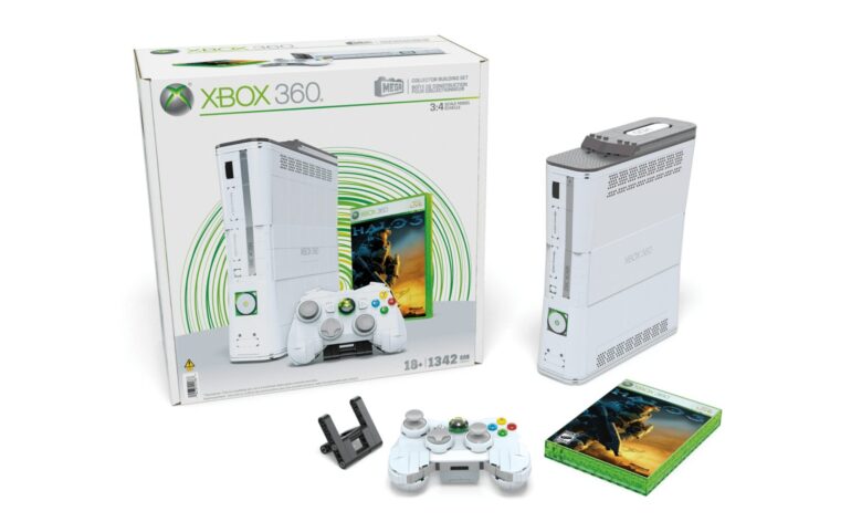 MEGA génial ! Replongez en enfance avec la Xbox 360 en briques à construire !