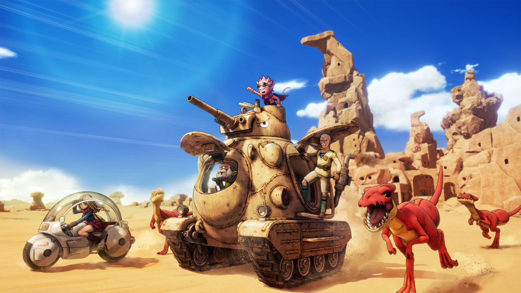 Le key art du jeu SAND LAND